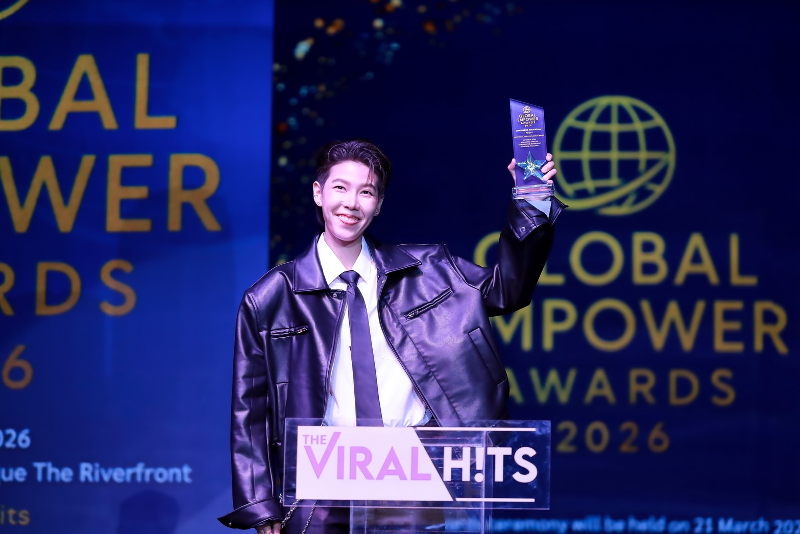 “ดารา-อินฟลู” อบอวลด้วยกำลังใจ Global Empower Awards 2026 ยกย่องคนคุณภาพของวงการบันเทิง “แมกซ์ ภัทรกฤต” ย้ำชัด! เวทีนี้เกิดขึ้นเพื่อเห็นคุณค่าของคนทำงานจริง
