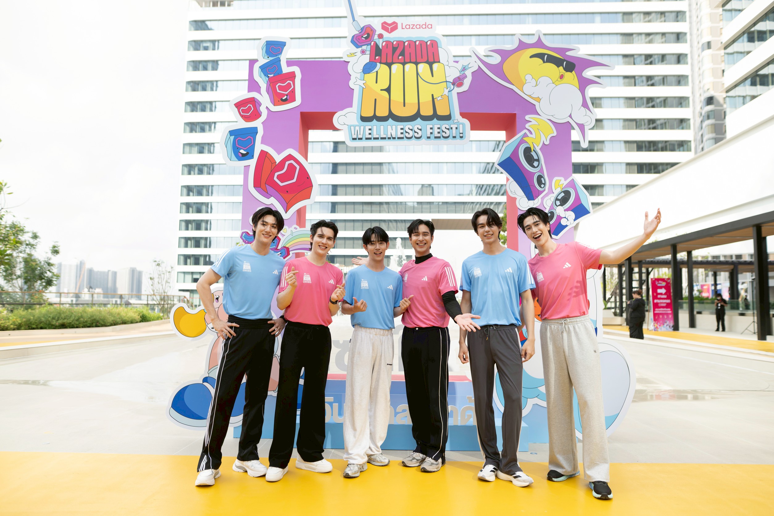 iQIYI Artist เติมสีสันสุดฟิต  ในงาน “Lazada Run Wellness Fest” ใหญ่สุดครั้งแรกในไทย
