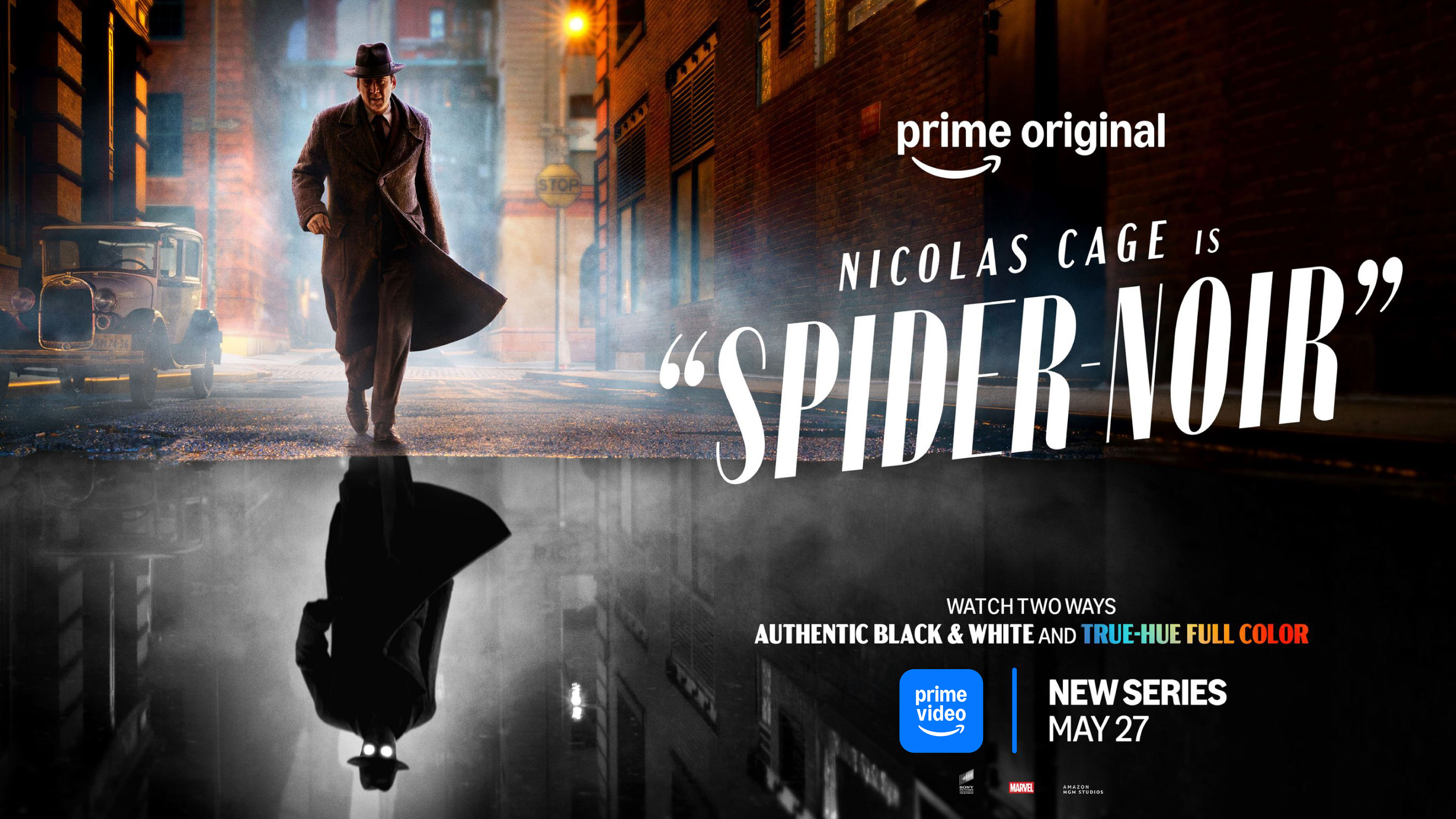 พบกับ Nicolas Cage ผู้รับบท Spider-Noir ในตัวอย่างซีรีส์เวอร์ชั่นใหม่ล่าสุด