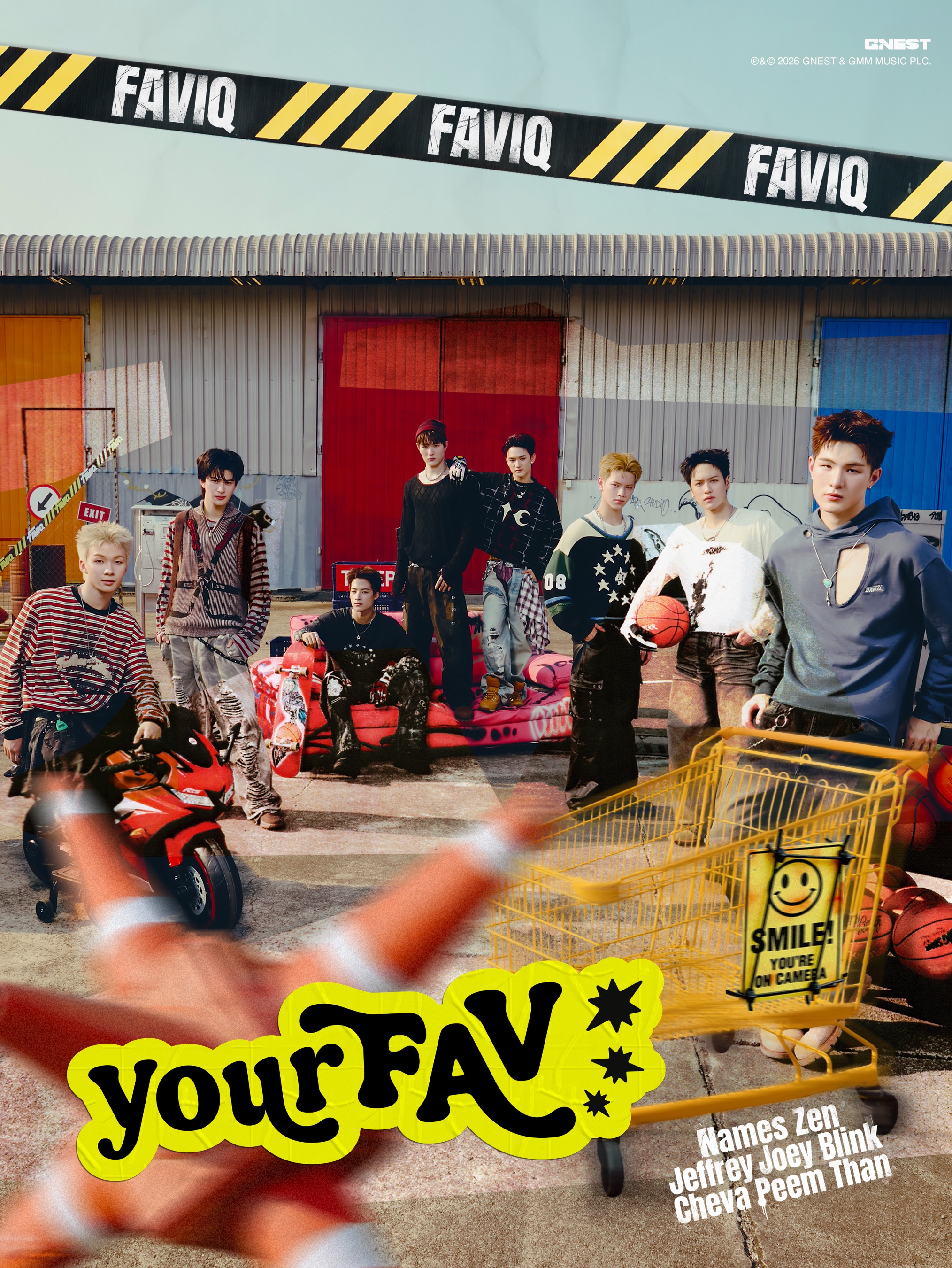 FAVIQ พร้อมเสิร์ฟพลังความสดใสผ่านเดบิวต์ซิงเกิลแรก “Your FAV”