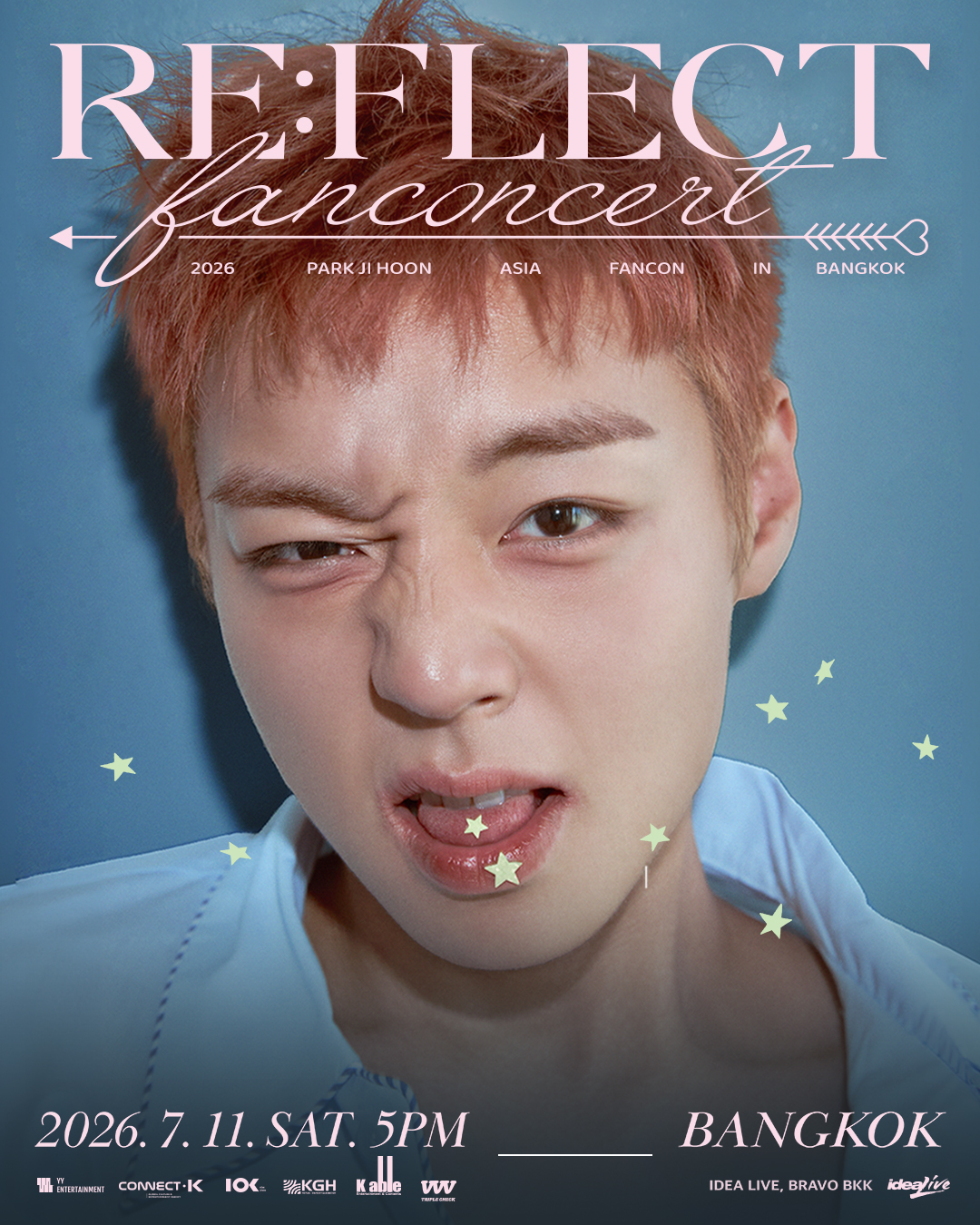 Wink Boy คัมแบ็ค! “พัค จีฮุน” เตรียมวิ้งค์ใจเมย์ไทย  ในแฟนคอน 11 ก.ค. นี้!! ‘2026 PARK JI HOON ASIA FANCON [RE:FLECT] in BANGKOK’