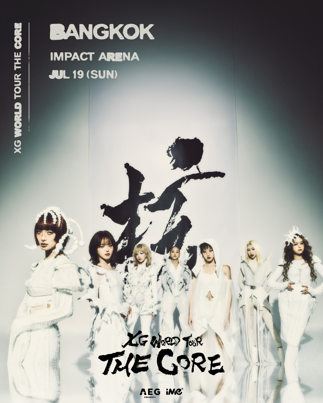 XG อัปเกรดความมันส์ปักหมุด อิมแพ็ค อารีน่า 19 ก.ค. นี้!   พร้อมส่งคลิปอ้อน ALPHAZ ไทย คอนเฟิร์มความยิ่งใหญ่ในเวิลด์ทัวร์ 'THE CORE'  ดีเดย์ขายบัตร 6-8 พ.ค. นี้!!