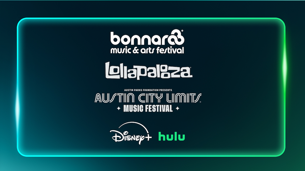 Disney+ เขย่าวงการดนตรีกับไลฟ์สตรีมมิง 3 มิวสิกเฟสติวัล   ระดับตำนาน “Bonnaroo”, “Lollapalooza” และ “Austin City Limits”   ส่งตรงถึงหน้าจอพร้อมกันทั่วโลกเป็นครั้งแรกบน Disney+ ที่นี่ที่เดียว