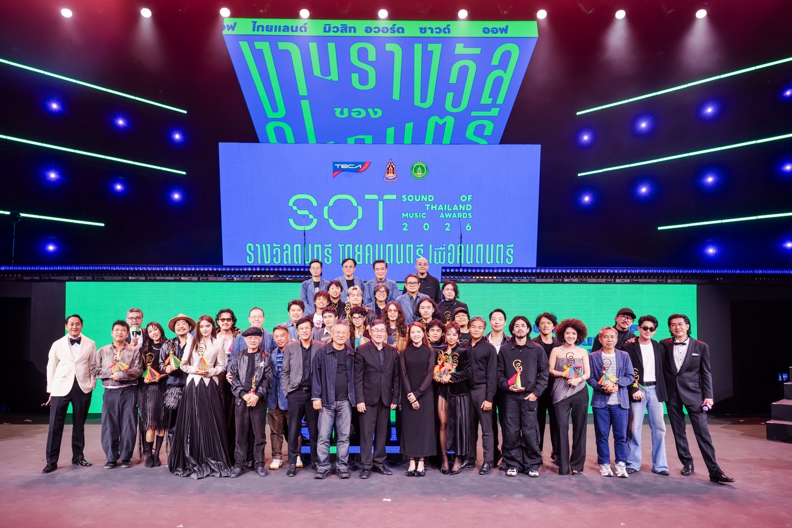 “MILLI” และ “YOUNGOHM” คว้า 3 รางวัลใหญ่แห่งปี! ปิดฉาก SOT MUSIC AWARDS 2026 อย่างยิ่งใหญ่ รวมพลังคนดนตรี สร้างประวัติศาสตร์หน้าใหม่ของอุตสาหกรรมดนตรีไทย