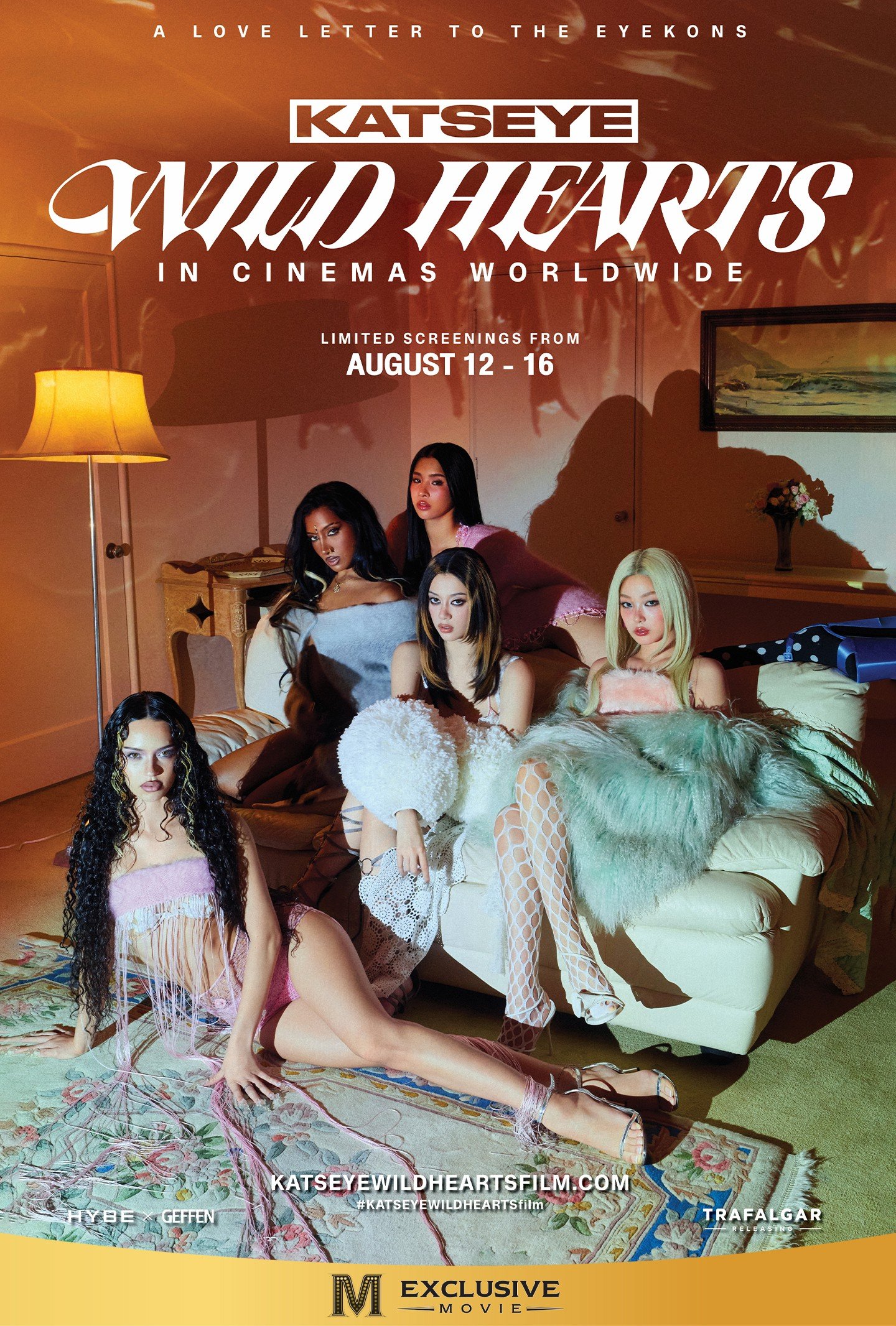 KATSEYE เตรียมพา EYEKONS สัมผัสเรื่องราวบทใหม่ในภาพยนตร์สารคดี “KATSEYE: WILD HEARTS” วันที่ 12-16 ส.ค. ที่ Major Cineplex จองบัตรวันแรก 15 ก.ค.นี้