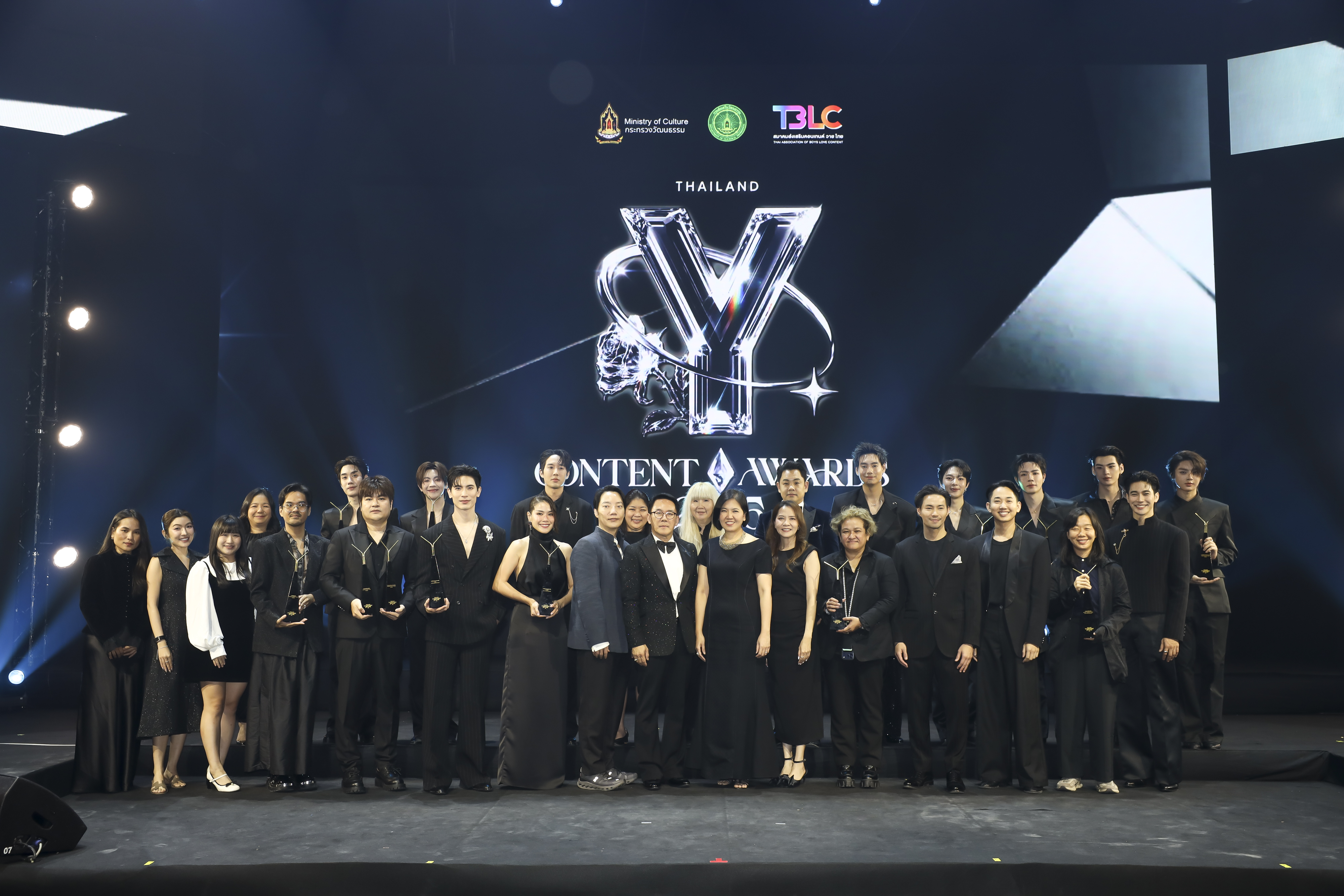 สรุปผลงานประกาศรางวัล “Thailand Y Content Awards 2025” เชิดชูเกียรติคนหน้าจอ-หลังจอ หนุนอุตสาหกรรมซีรีส์วายไทยสู่สากล
