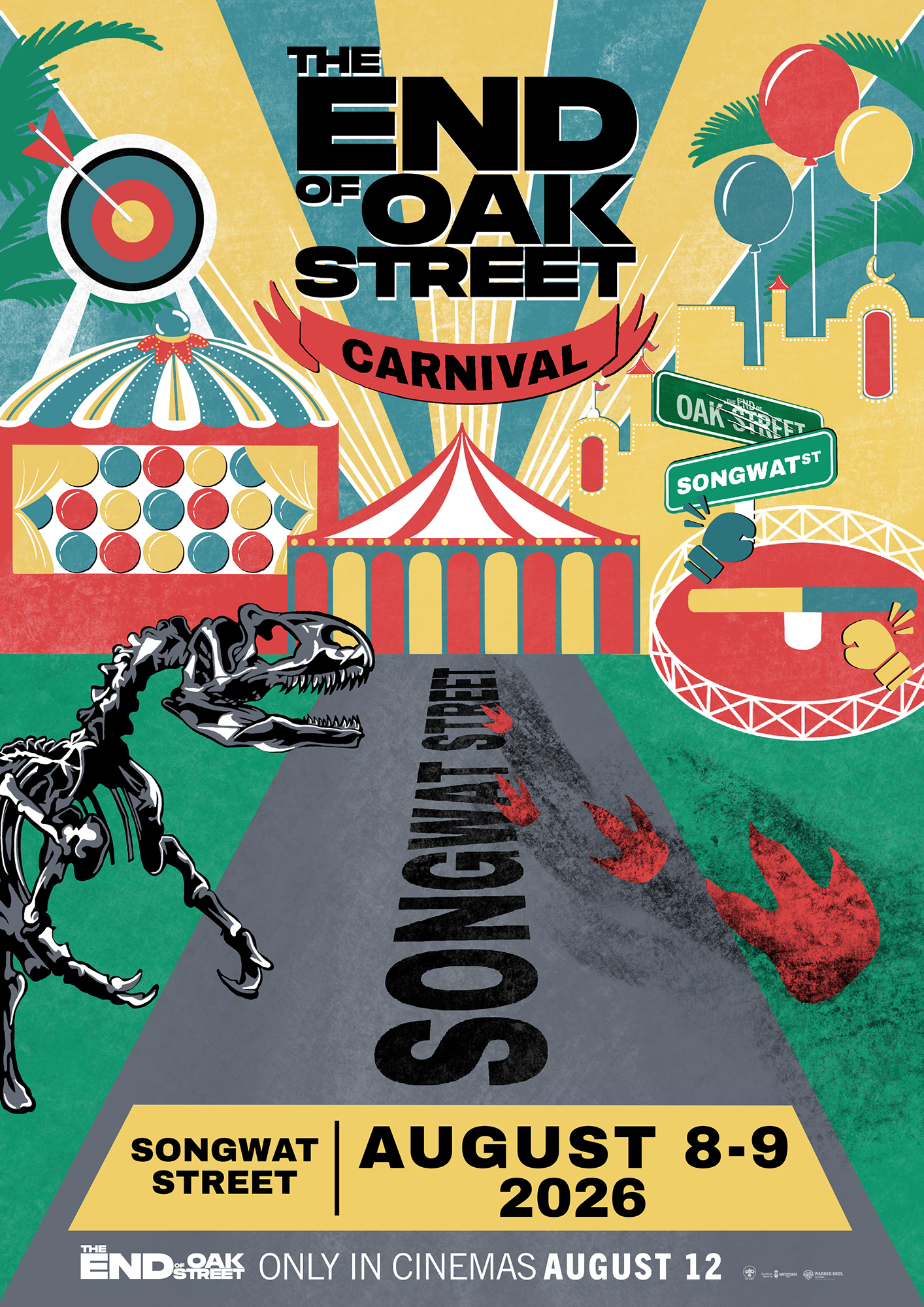 เตรียมเดินทางข้ามเวลาไปกับงาน "The End of Oak Street Carnival" วันที่ 8-9 ส.ค. ที่ถนนทรงวาด