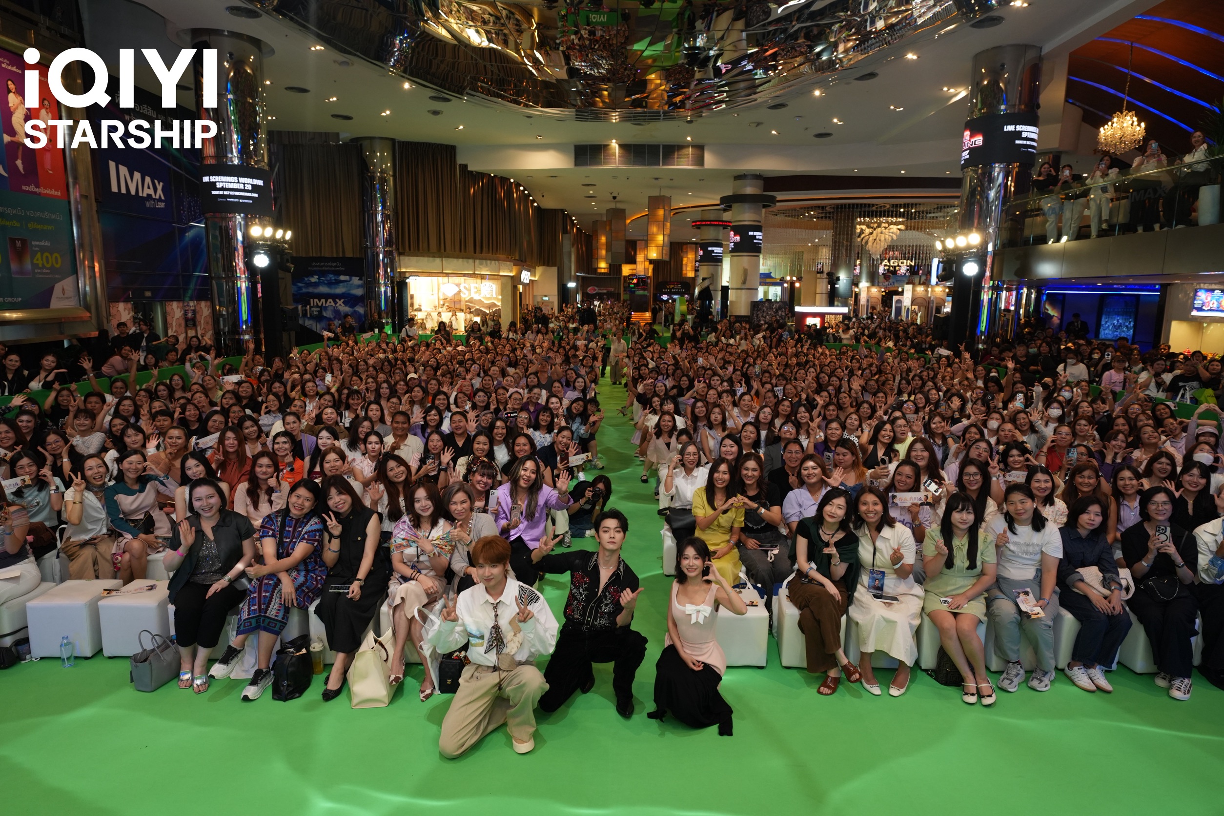 “iQIYI Starship: Spring of The Blade Meet and Greet in Thailand” “สวีข่าย” เสิร์ฟโมเมนต์ ตกแฟนไทยหนักมาก เผยเรื่องหลังกล้องจากปากพระเอก พร้อมโชว์สดจาก “เสี่ยวอาชี–คังจื่อฉี”