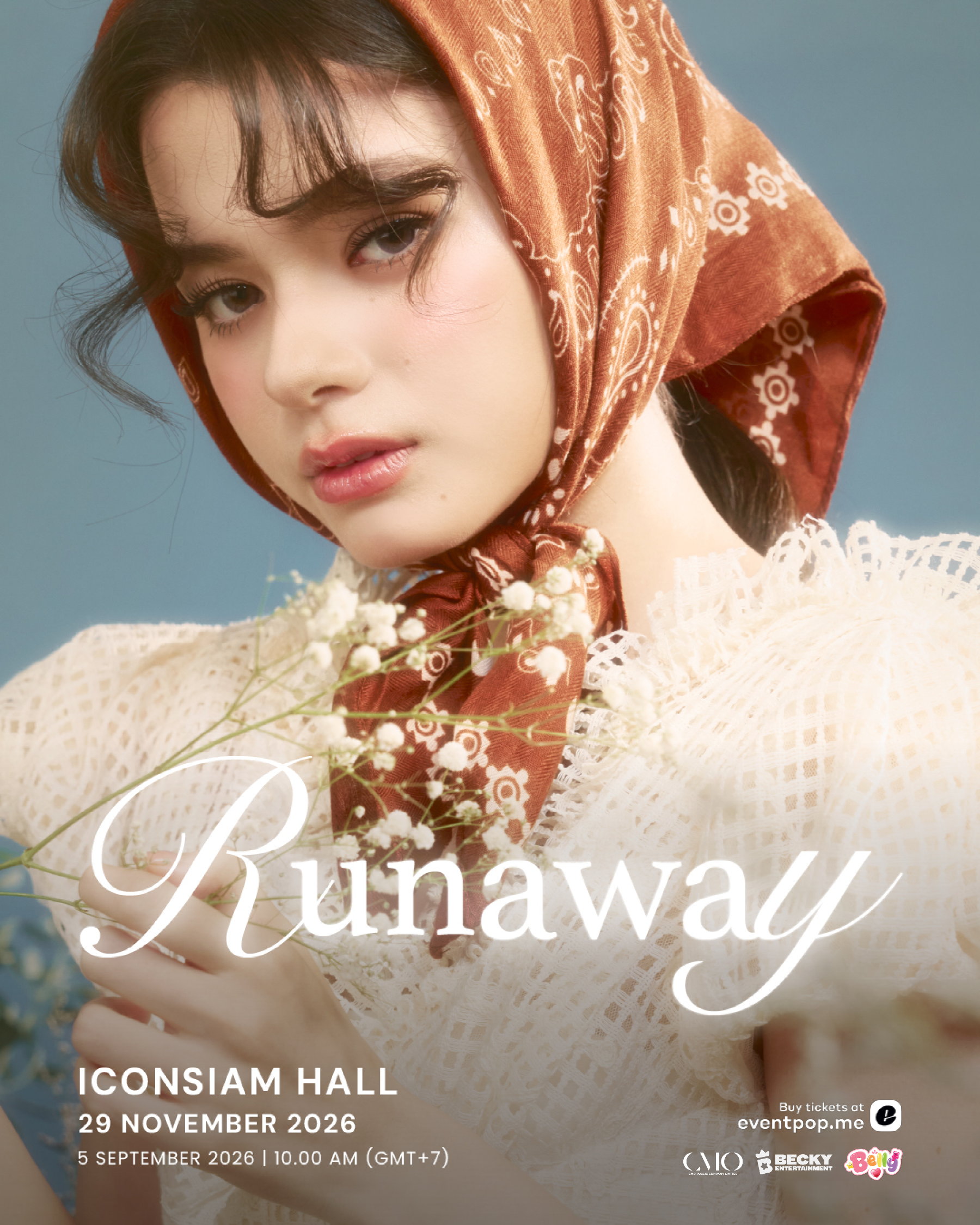 “เบ็คกี้ รีเบคก้า” ชวนทุกคนสัมผัสโมเมนต์แสนพิเศษใน “Runaway Concert 2026” 29 พ.ย. นี้