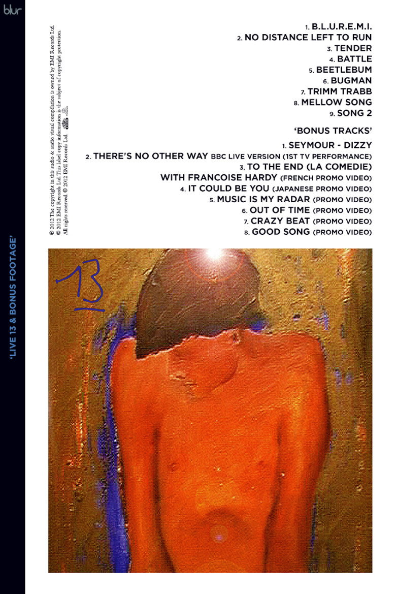 Blur: Live 13 & Bonus Footage