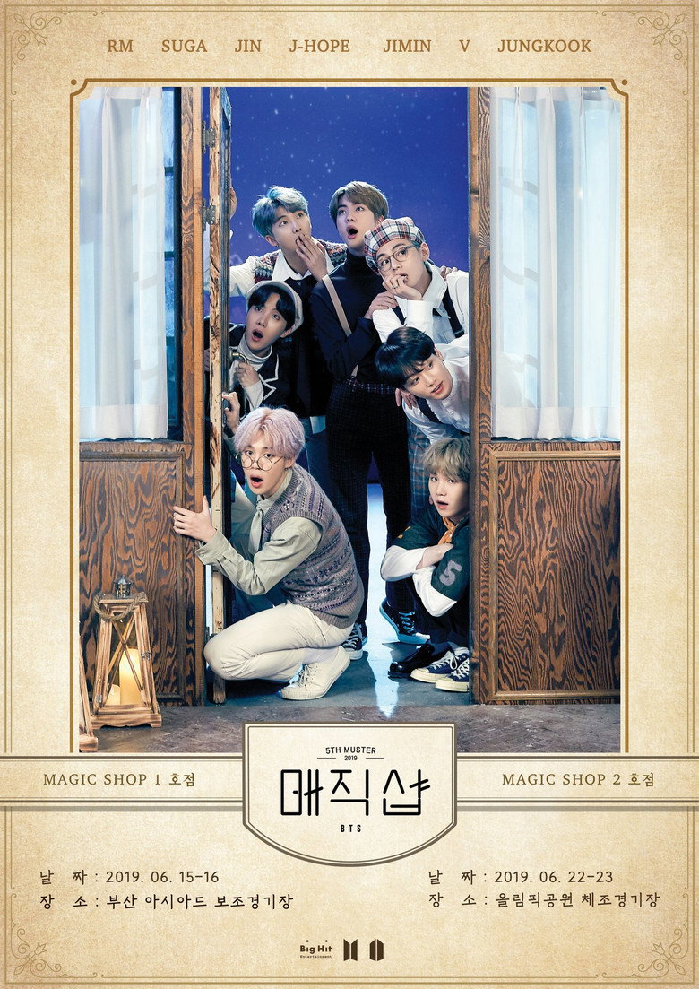 BTS BTS 5th Muster: Magic Shop in Busan