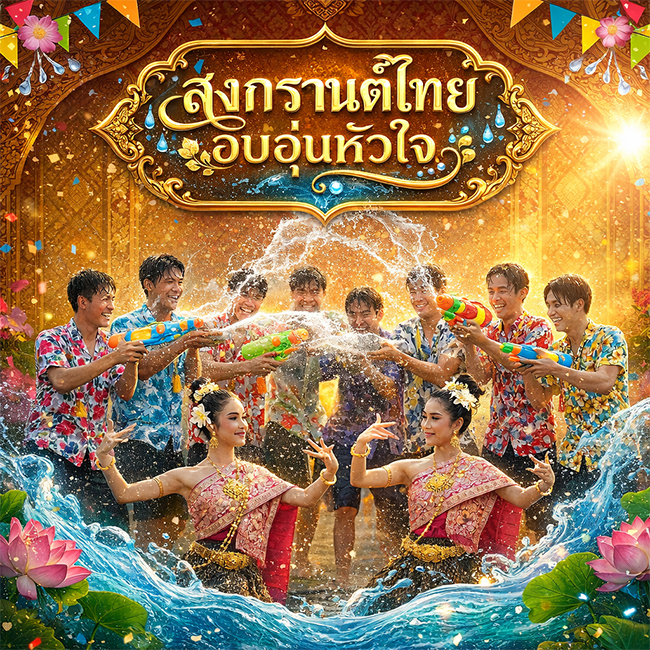 สงกรานต์ไทย อบอุ่นหัวใจ